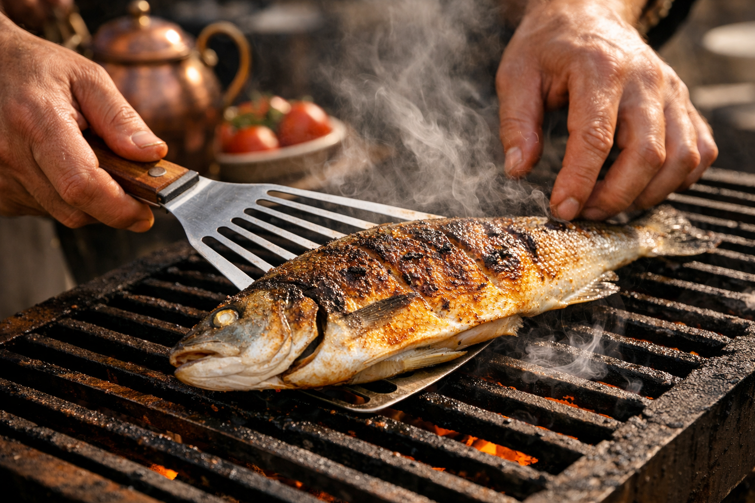 Tavada balık filetosunu doğru şekilde çevirme tekniği