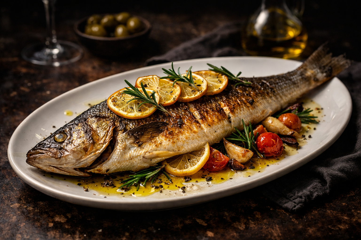 Sebzeli fırında levrek tarifi